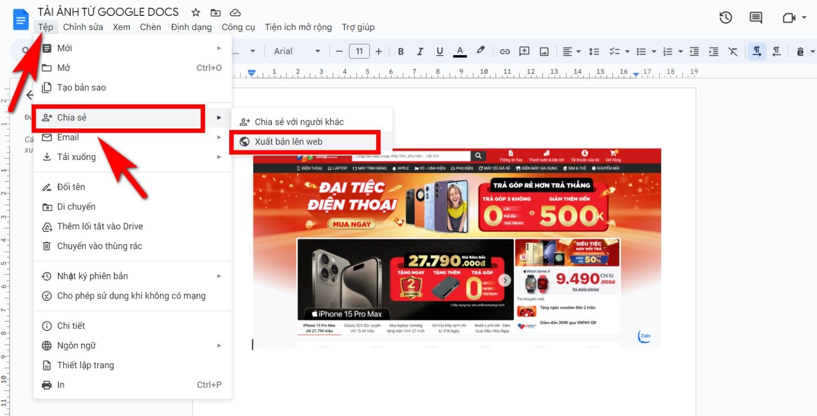 tải ảnh từ google docs 8