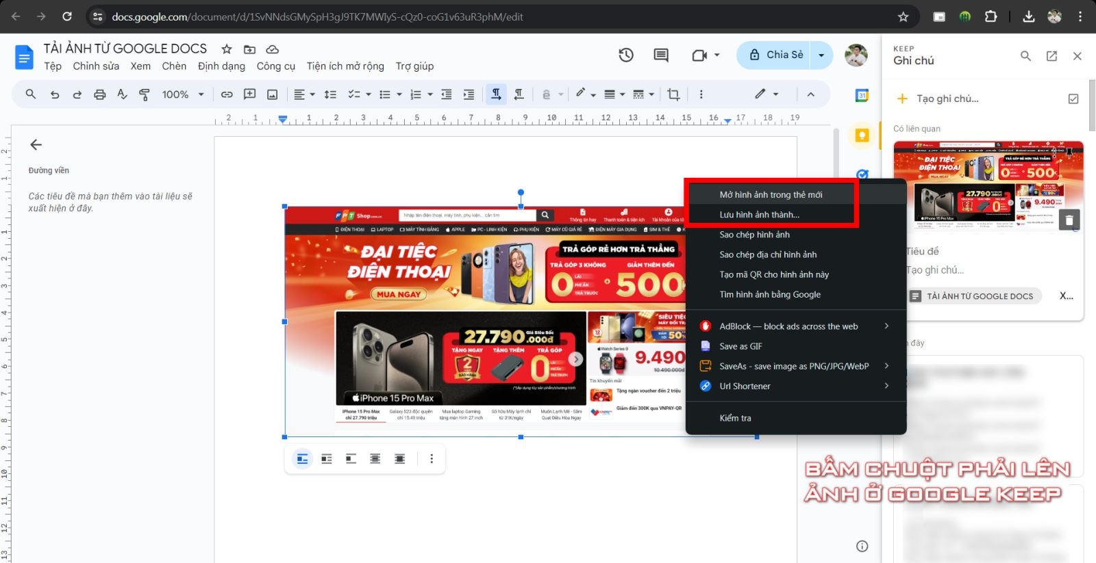 tải ảnh từ google docs 15