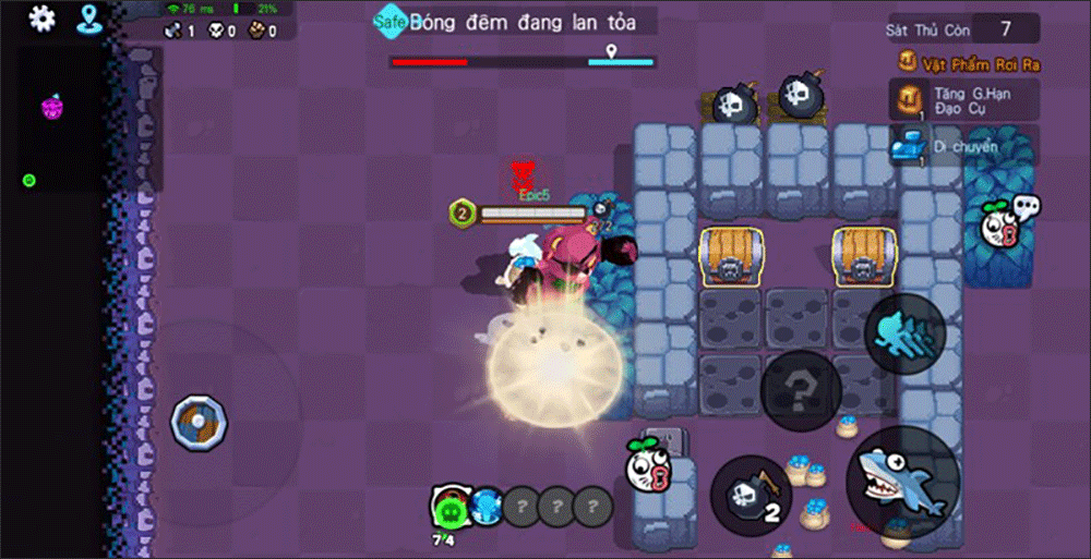 Nện đêm game 360mobi ngôi sao bộ lạc