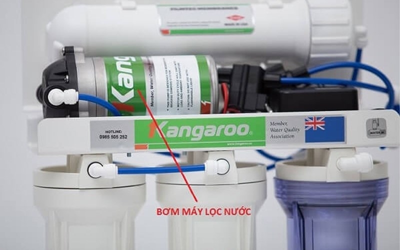 Máy lọc nước vẫn chạy nhưng không có nước  6