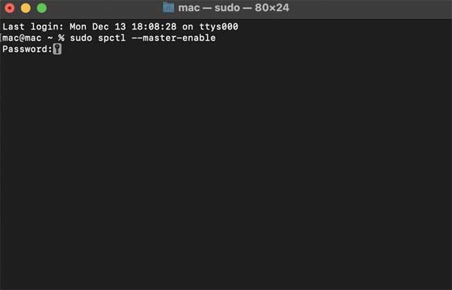 tắt Gatekeeper - hình 6