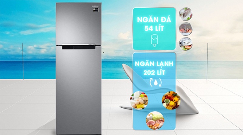 Tủ lạnh Samsung 256L hình 3