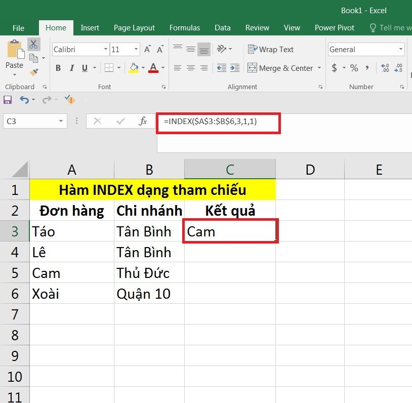 Các hàm liệt kê trong Excel, cách sử dụng và ví dụ minh họa  7