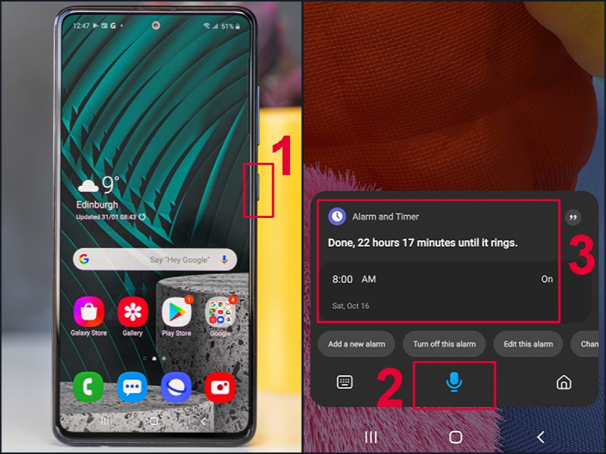 cách đặt báo thức trên điện thoại Samsung - hình 3