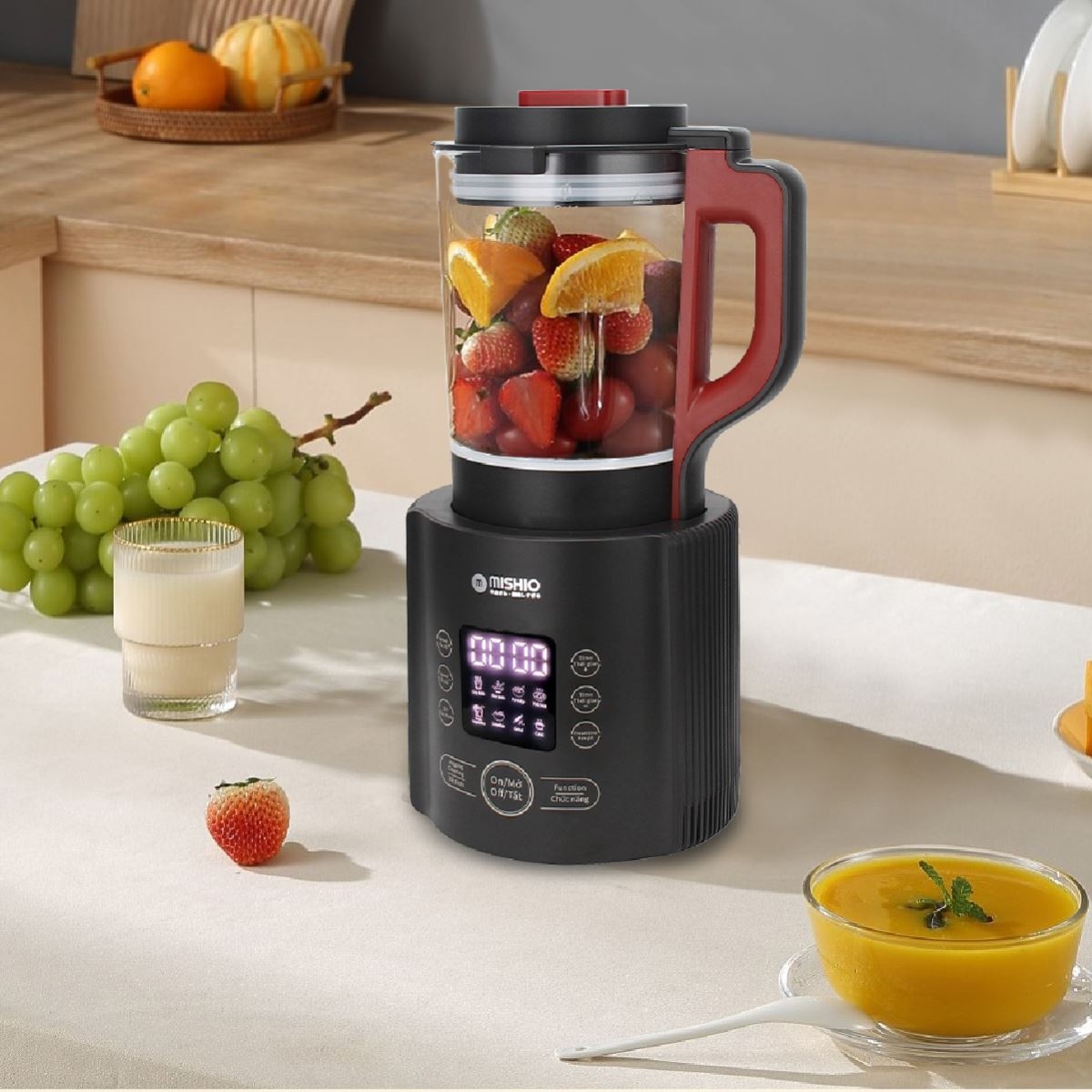 Lưỡi dao 3D trên máy làm sữa hạt 9