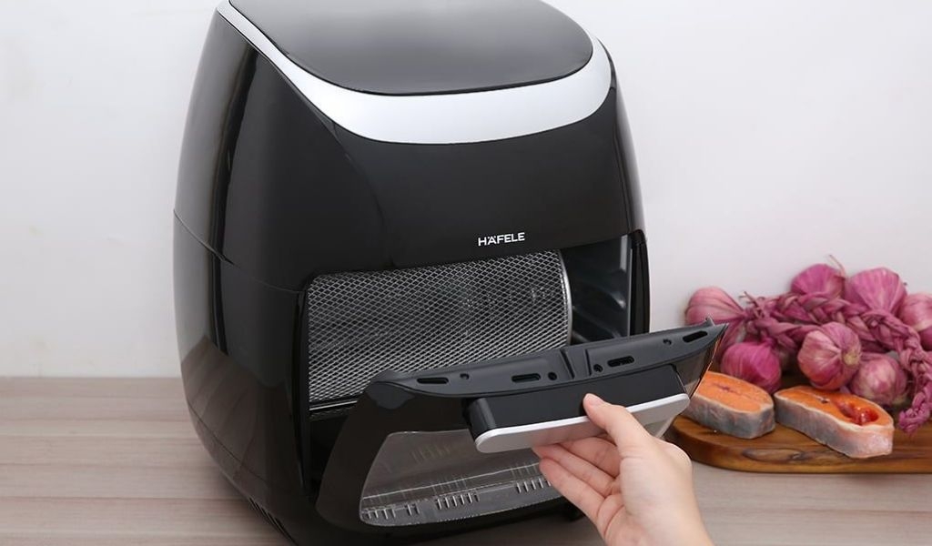 Top nồi chiên không dầu 2000W giúp chiên nướng nhanh chóng, hạn chế dầu mỡ thừa 1