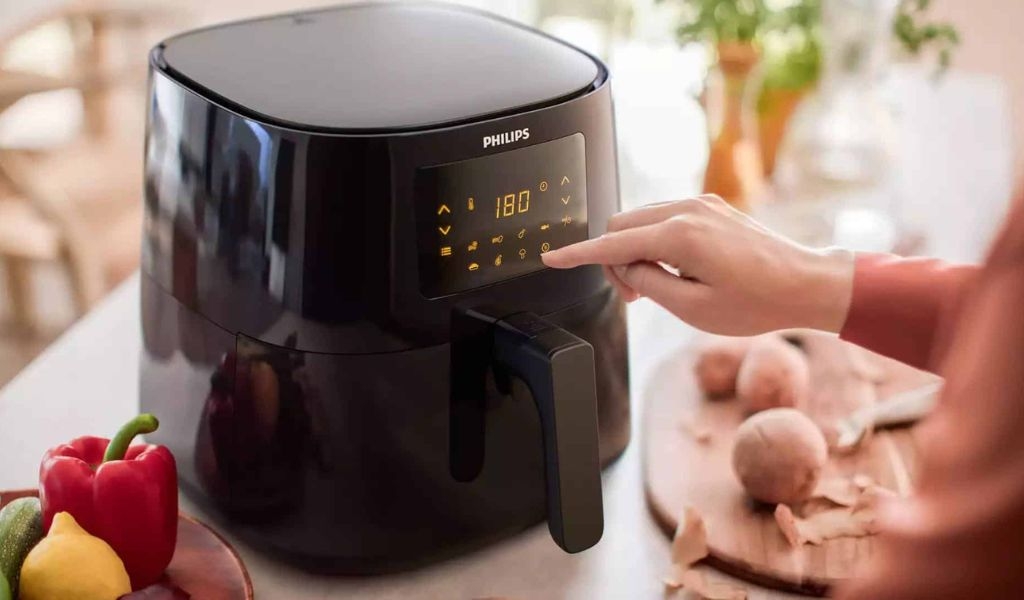 Top nồi chiên không dầu 2000W giúp chiên nướng nhanh chóng, hạn chế dầu mỡ thừa 2