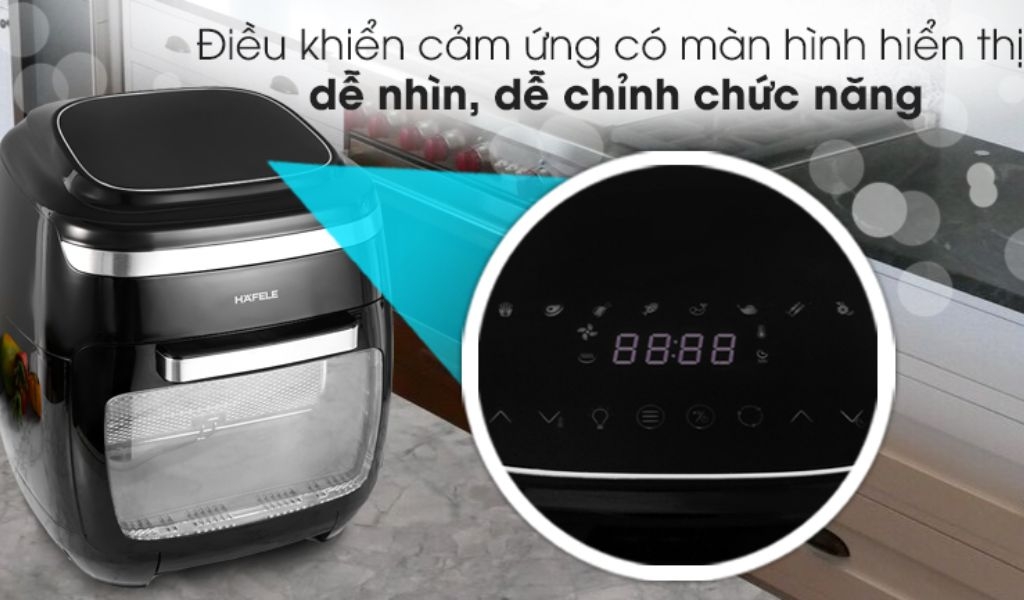 Top nồi chiên không dầu 2000W giúp chiên nướng nhanh chóng, hạn chế dầu mỡ thừa 5