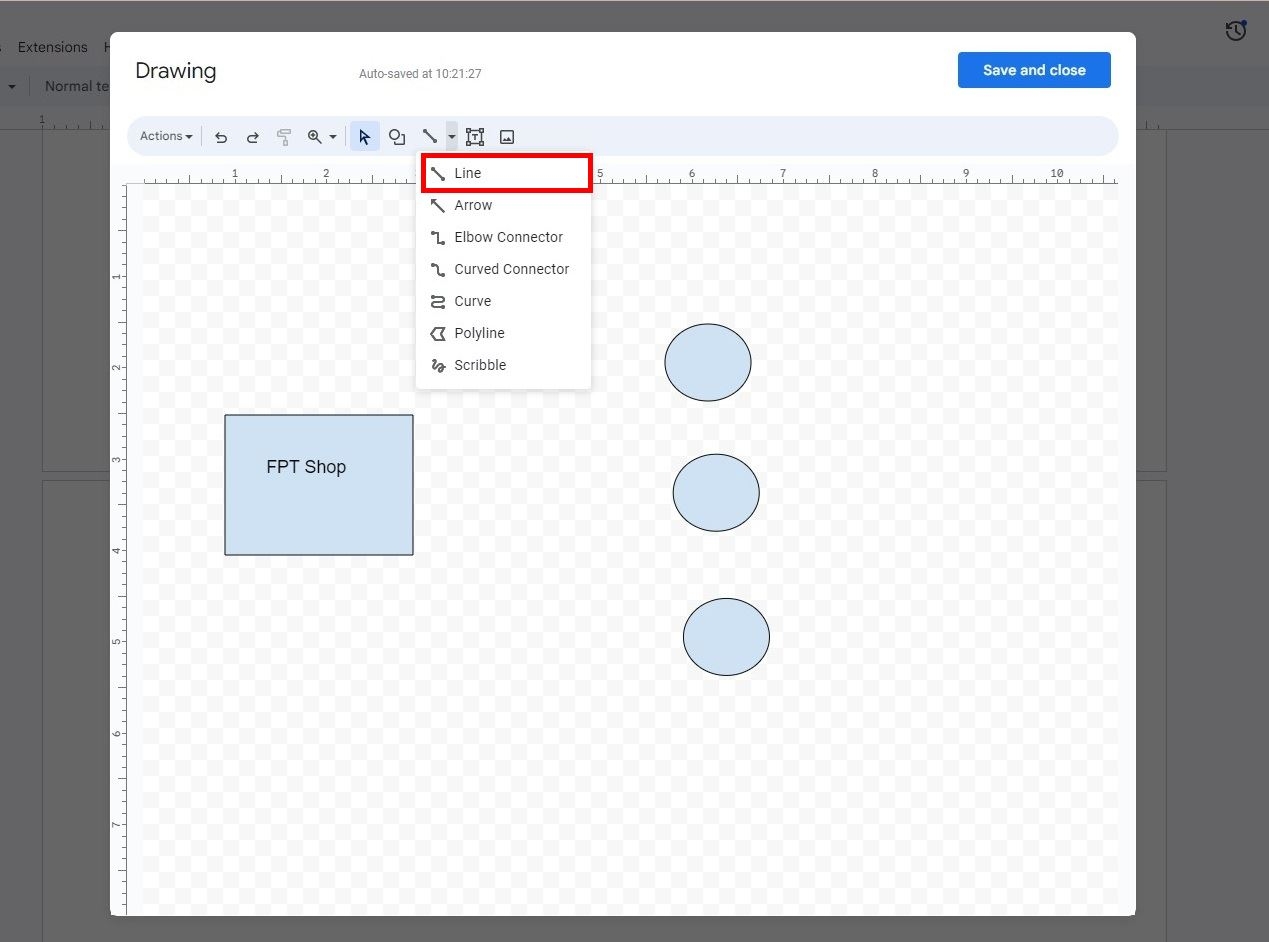 Cách vẽ sơ đồ tư duy trên Google Docs 6
