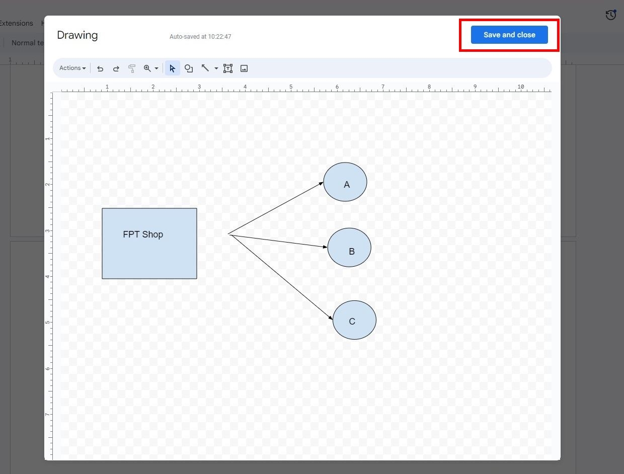 Cách vẽ sơ đồ tư duy trên Google Docs 7