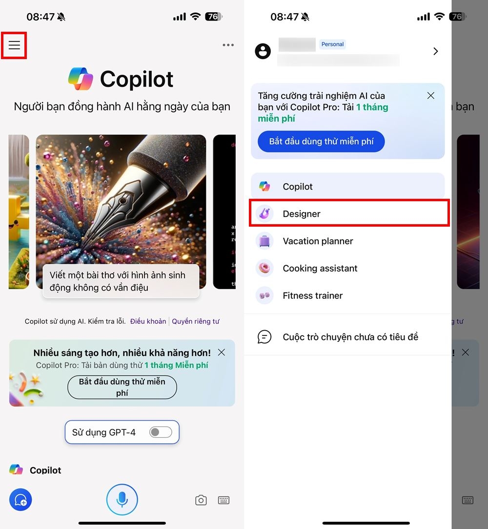 Cách sử dụng ứng dụng Microsoft Copilot để tạo ra những bức ảnh AI 3