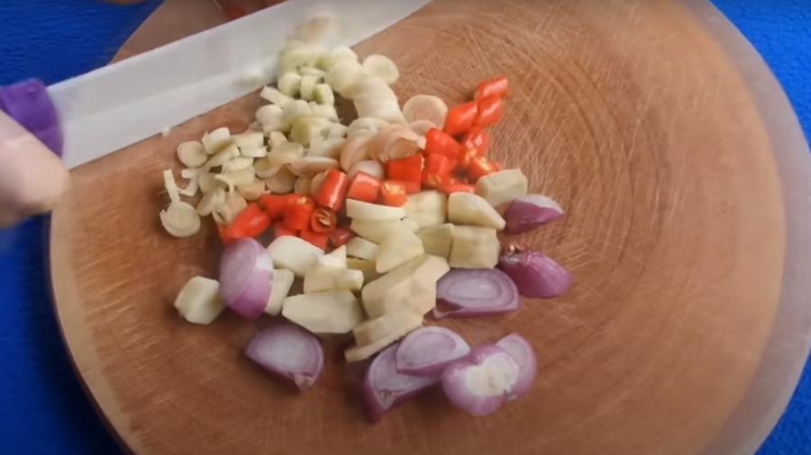 Cách làm bạch tuộc nướng sa tế (công thức đầy đủ) 1