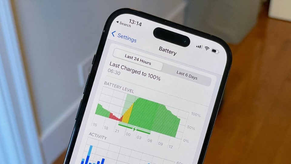 Kiểm tra mức độ chai pin iPhone