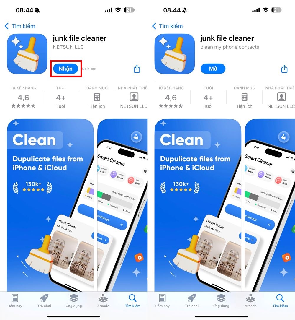 Cách dọn dẹp rác trên iPhone bằng Junk File Cleaner 1