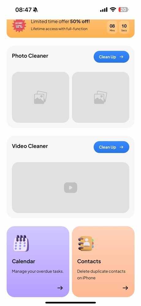 Cách dọn dẹp rác trên iPhone bằng Junk File Cleaner 4