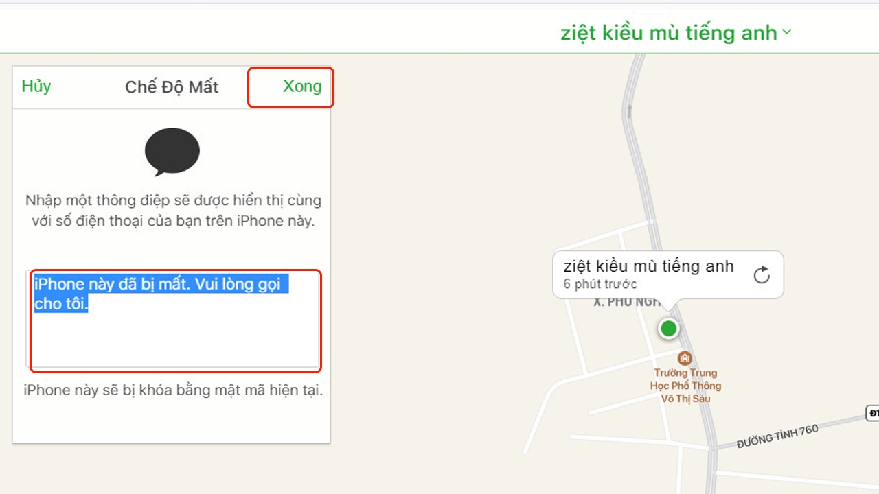 iPhone bị báo mất có mở được không? Hướng dẫn cách mở khóa iPhone đã báo mất 7