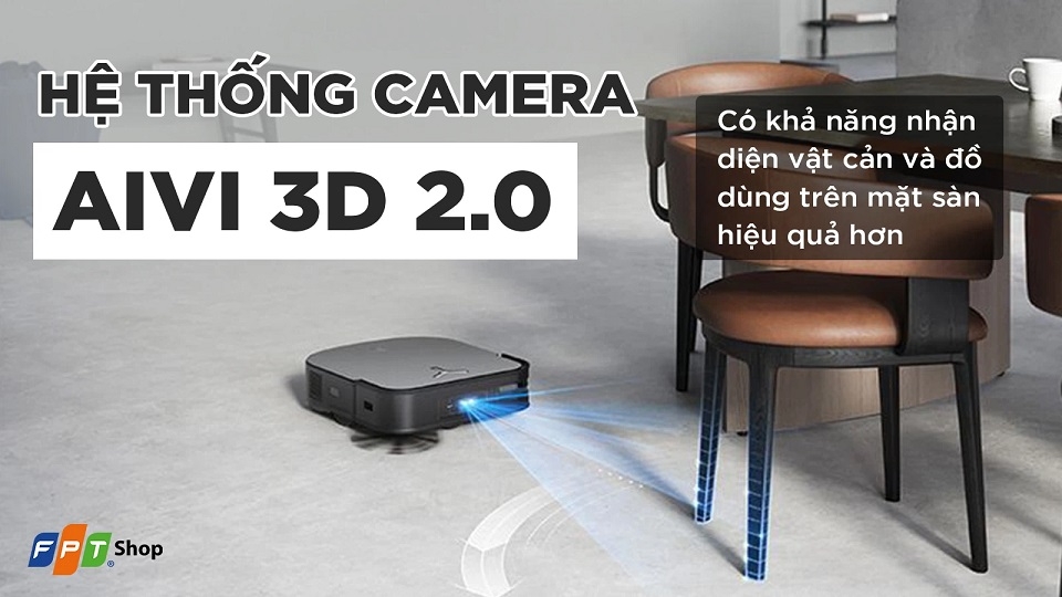 Robot hút bụi lau nhà Ecovacs Deebot X2 OMNI