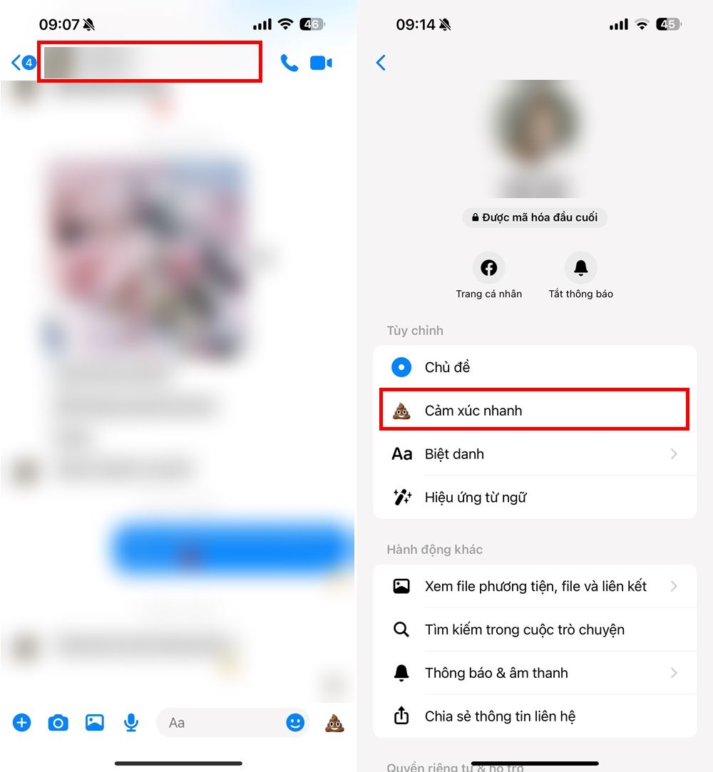 Cách sử dụng avatar làm biểu tượng cảm xúc nhanh trên Messenger 1