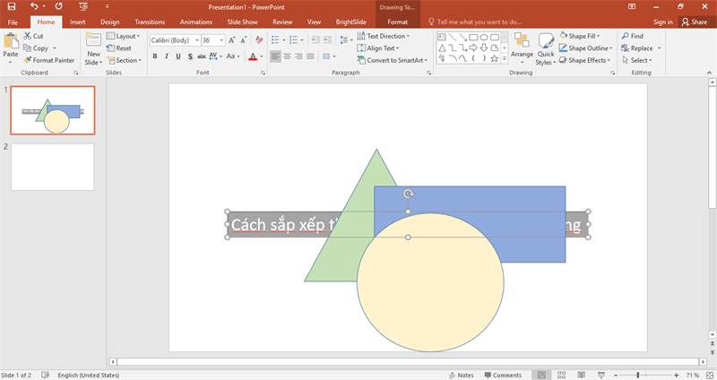 thứ tự trình chiếu trong PowerPoint - hình 1