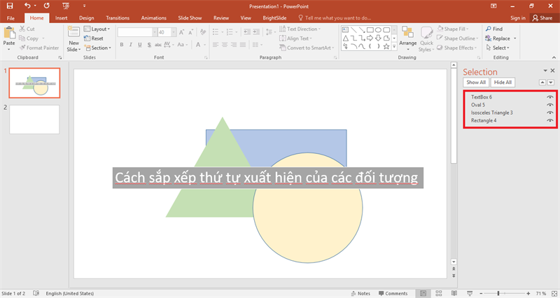 thứ tự trình chiếu trong PowerPoint - hình 6