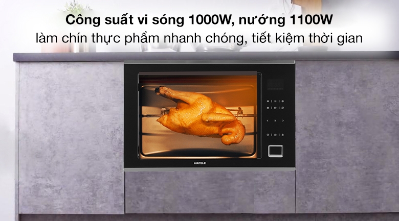 Lò vi sóng Hafele âm tủ (ảnh 4)