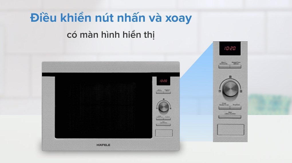 Lò vi sóng Hafele âm tủ (ảnh 6)