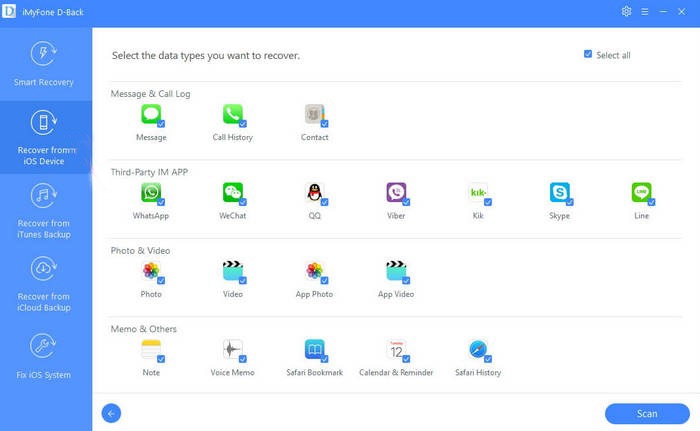 khôi phục dữ liệu iPhone chưa sao lưu 2