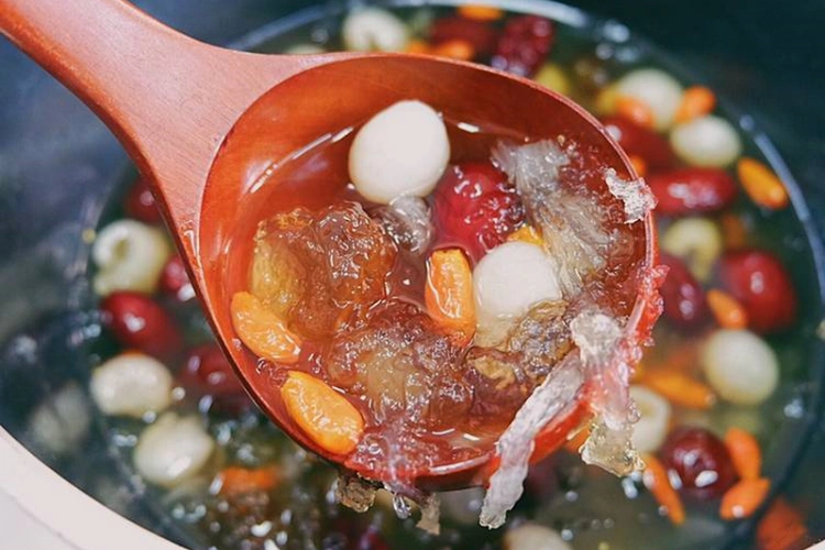 nguyên liệu nấu chè dưỡng nhan 1