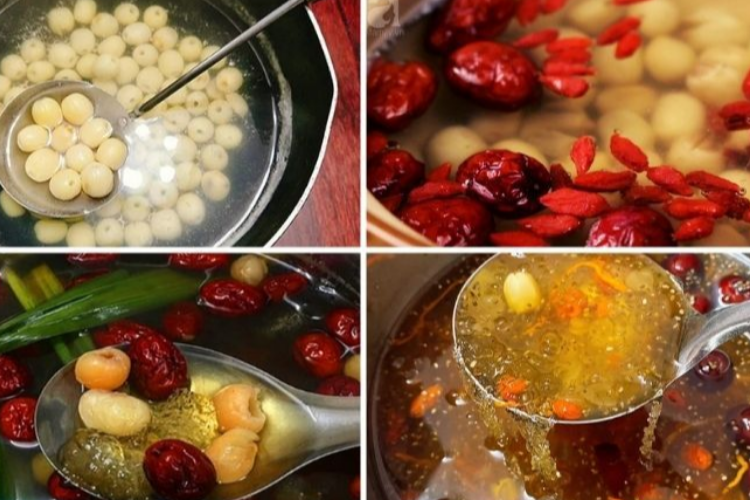 nguyên liệu nấu chè dưỡng nhan 5
