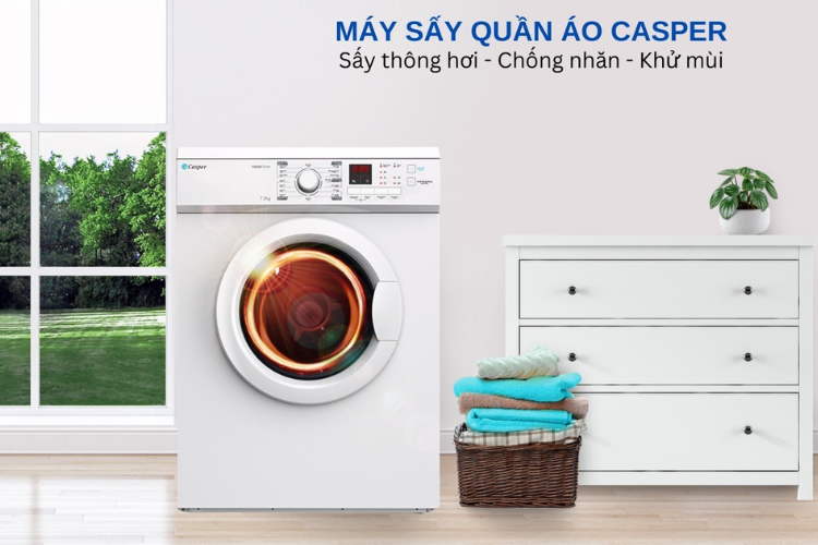 Máy sấy quần áo Casper của nước nào 6