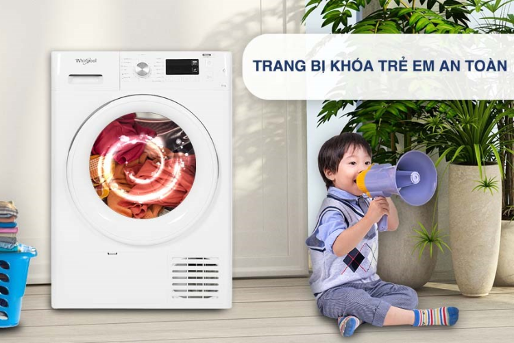 máy sấy quần áo Whirlpool của nước nào 5