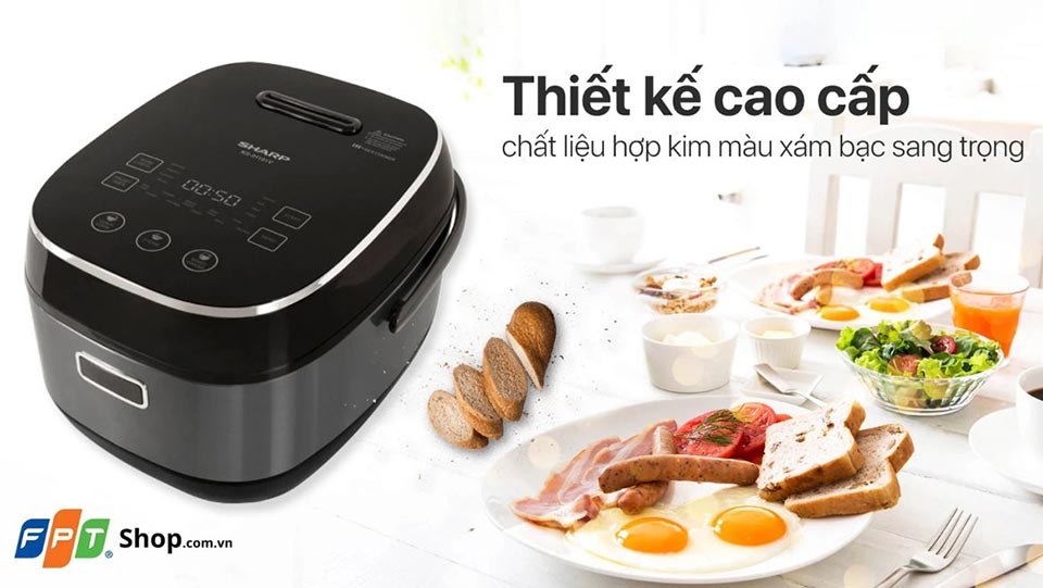 Nồi cơm điện cao tần Sharp 1.8 lít KS-IH191V-BK