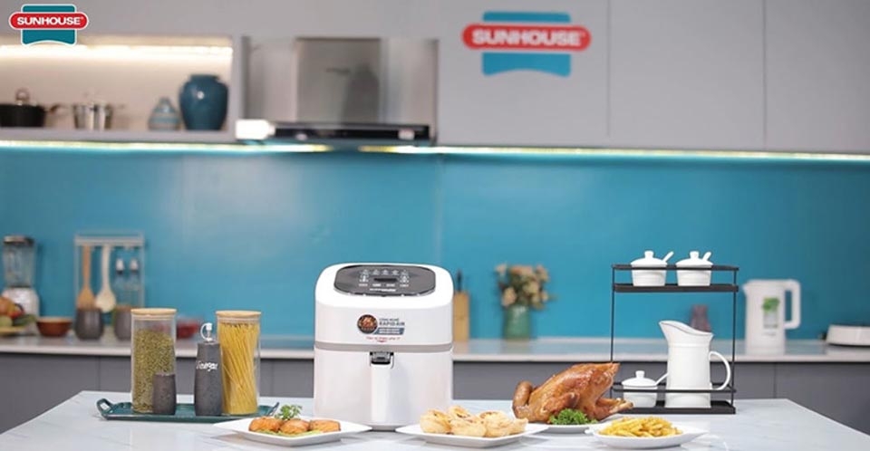 Máy rửa bát Sunhouse - Ảnh 01