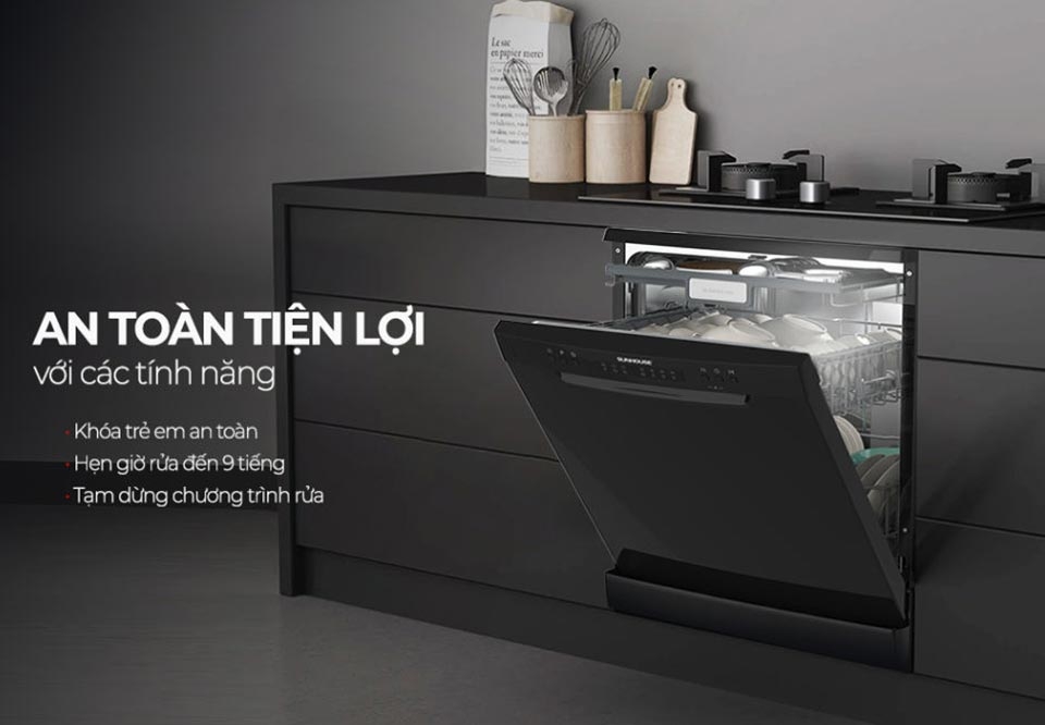 Máy rửa bát Sunhouse - Ảnh 07
