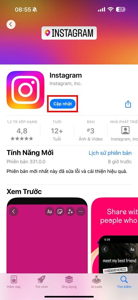 Cách huỷ liên kết tài khoản Facebook với Instagram 1