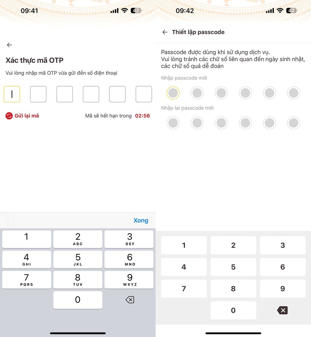 Cách lấy lại mã passcode trên VNeID 3