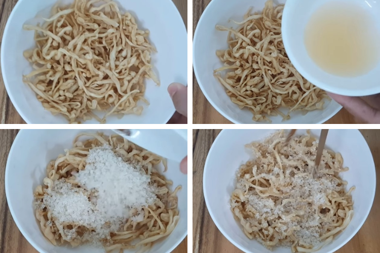 Hé lộ một số cách làm củ cải khô ngâm chua ngọt đưa miệng, giải ngấy phù hợp khẩu vị của cả gia đình hình 5