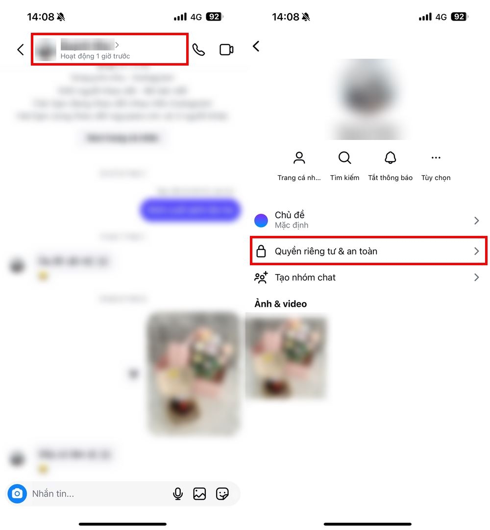Cách tắt chế độ tin nhắn tạm thời trên Instagram 2