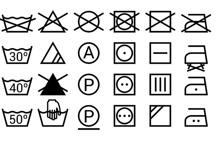 Giải mã bí mật đằng sau các ký hiệu giặt là quen thuộc ở trên quần áo mà chúng ta vẫn thường thấy hình 1