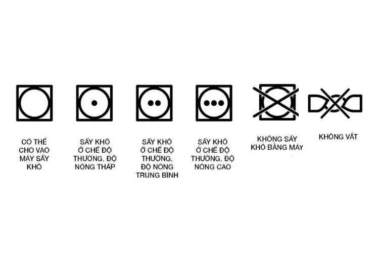 Giải mã bí mật đằng sau các ký hiệu giặt là quen thuộc ở trên quần áo mà chúng ta vẫn thường thấy hình 6