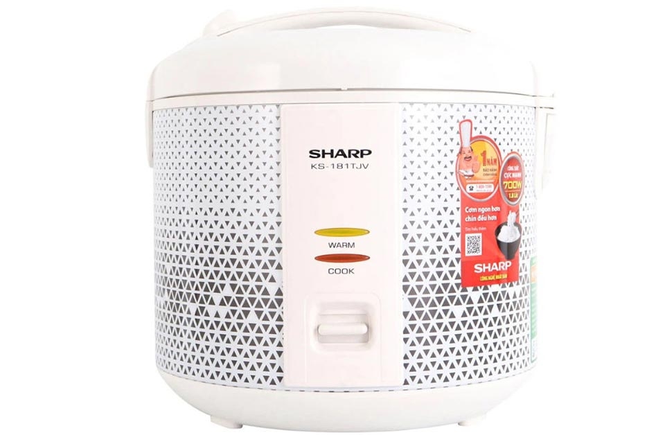 Nồi cơm điện Sharp 1.8 lít KS-181TJV