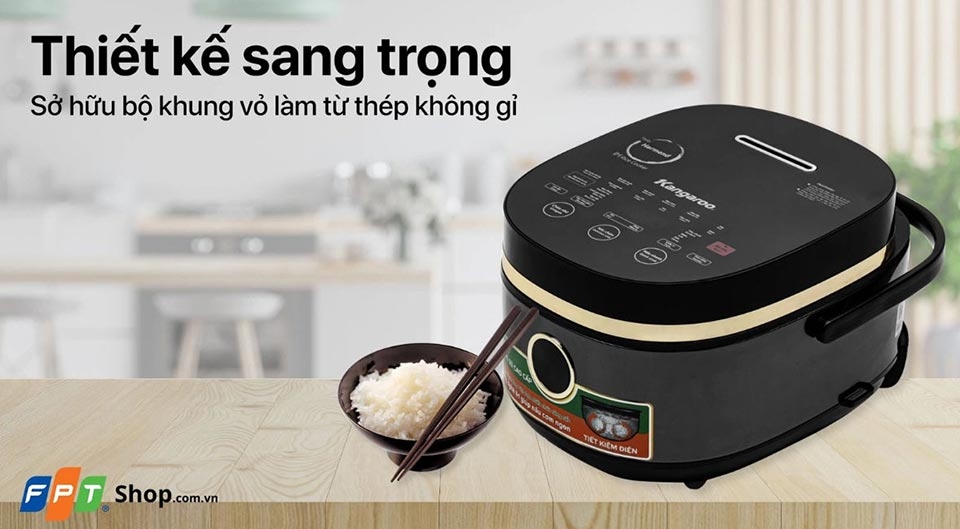 Nồi cơm điện cao tần Kangaroo 1.8 lít KG599N