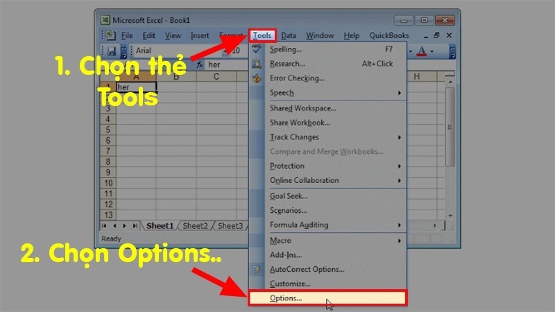 viết tắt trong Excel 1