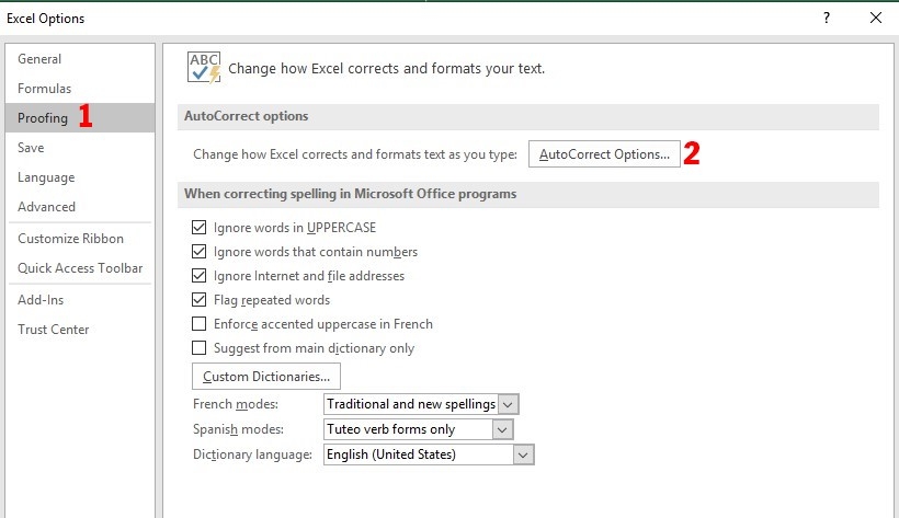 viết tắt trong Excel 5