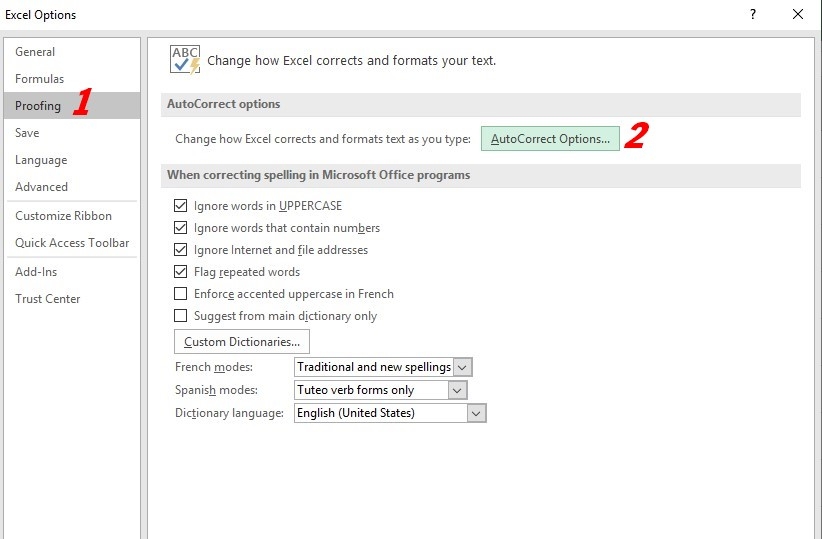 viết tắt trong Excel 7