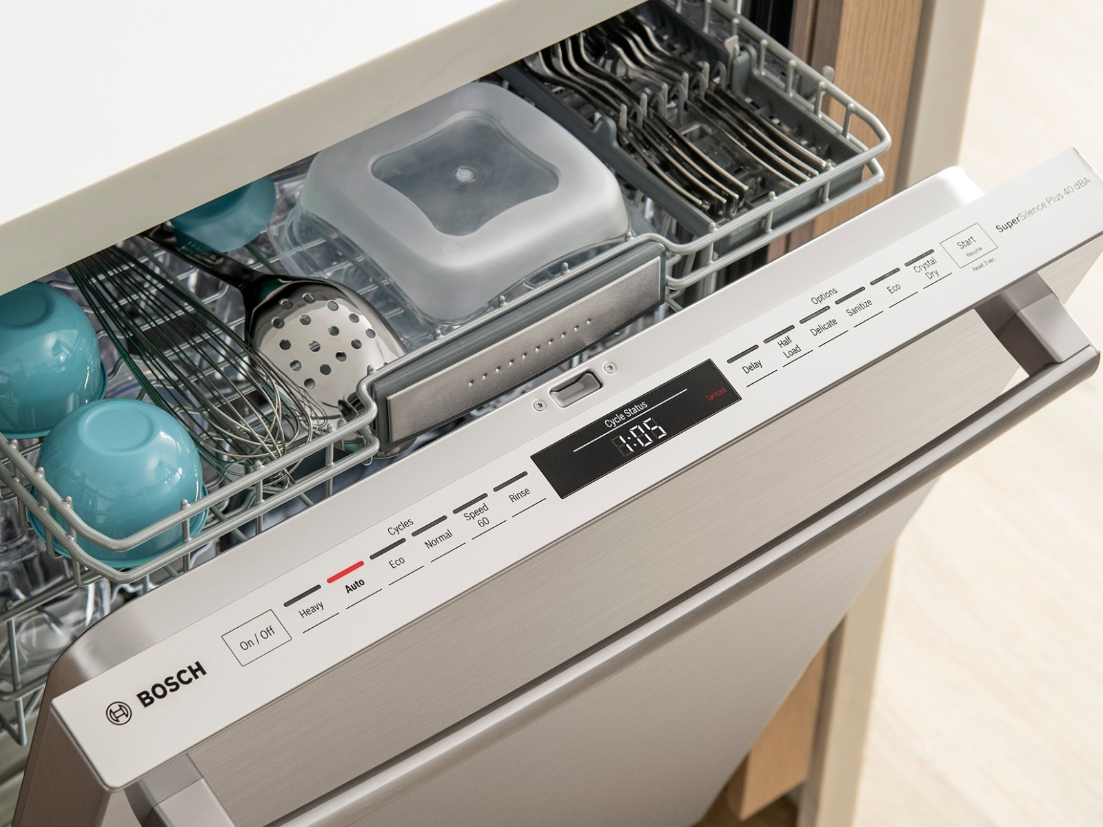 ý nghĩa các ký hiệu trên máy rửa bát Bosch 5