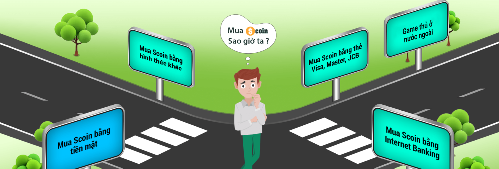 Những cách để nạp Scoin