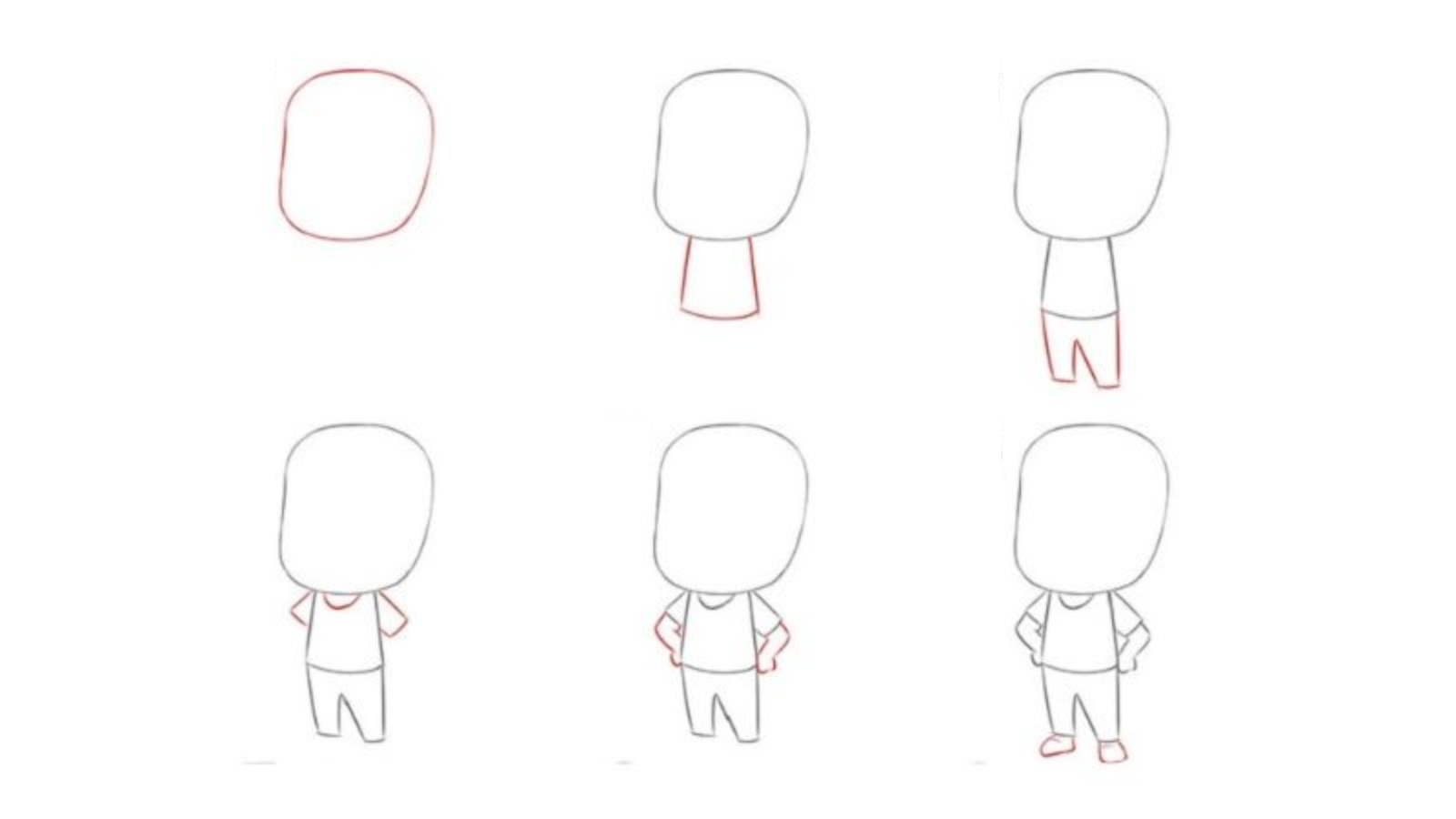 hình chibi cute dễ vẽ 4