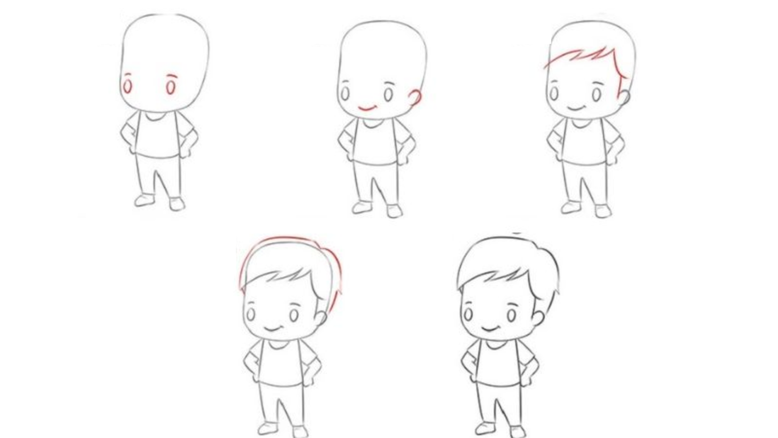 hình chibi cute dễ vẽ 5
