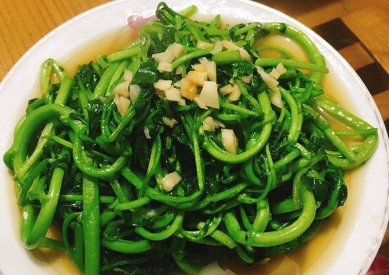 Rau cải xoong nấu món gì 4